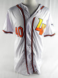 2024 Las Vegas Aviators Danis Correa #40 Game Used White Jersey 42 254