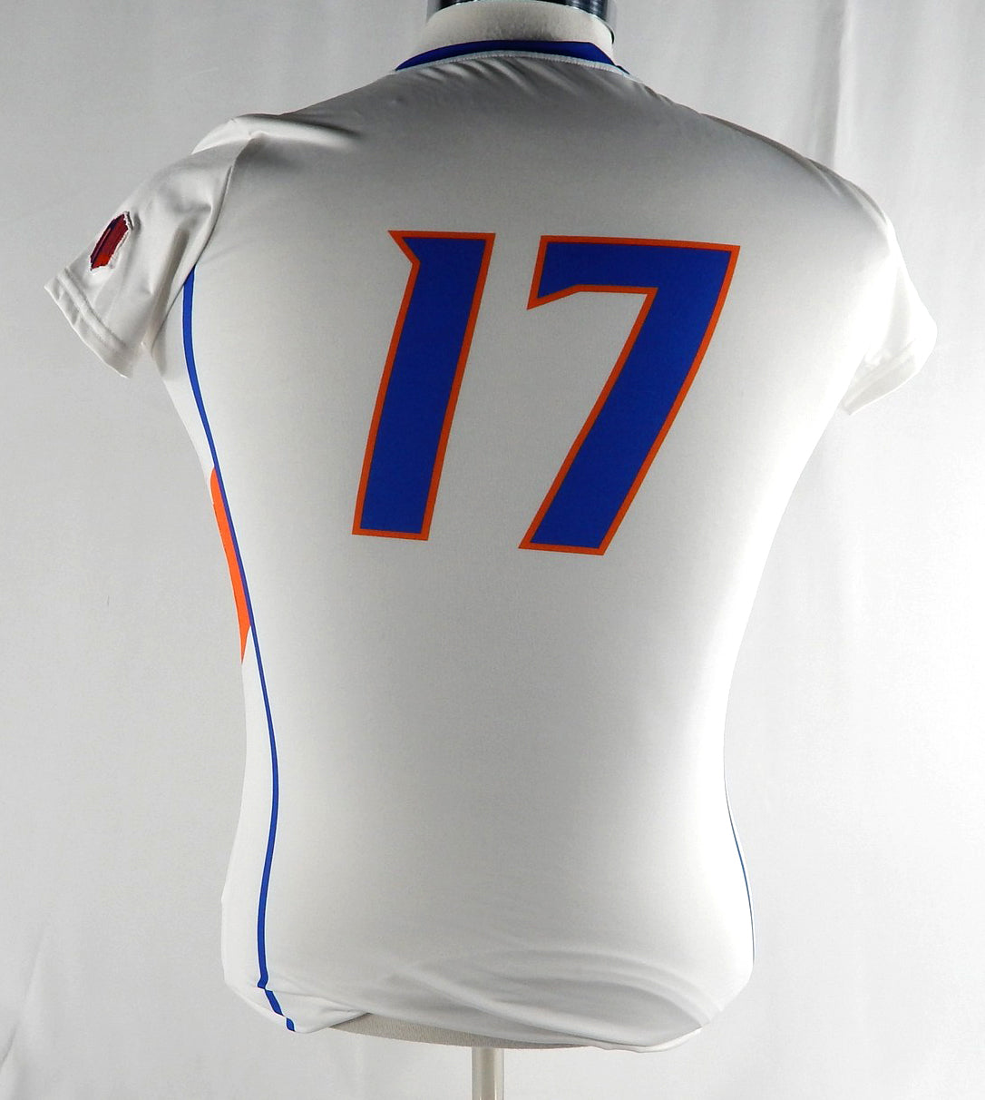 Boise State Broncos #17 Game Used White Jersey Womens Soccer S 757 Pic2