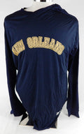 2015-16 New Orleans Pelicans #4 Game Issued Pos Used Navy Shooting Shirt L 810