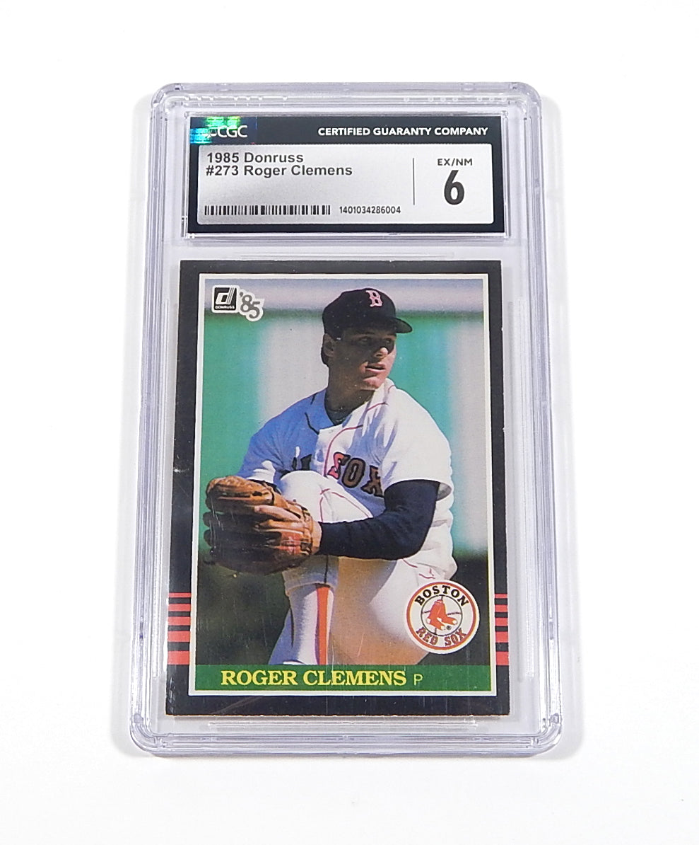 1985 Donruss Roger Clemens RC #273 Rookie CGC 6