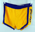 1980s Golden State Warriors #44 Game Used Yellow Shorts 38 812