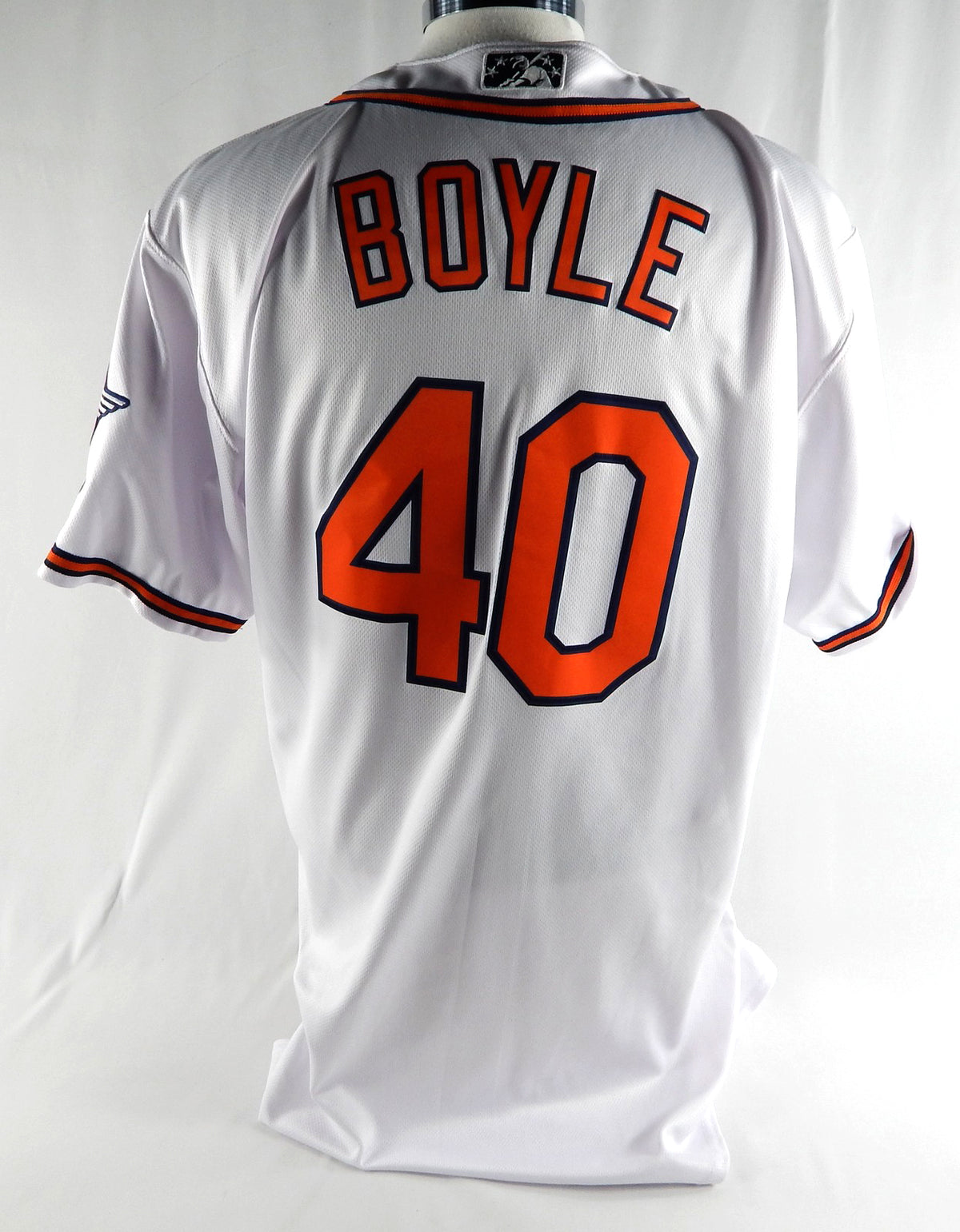 2024 Las Vegas Aviators Joe Boyle #40 Game Used White Jersey 48 257 Pic2