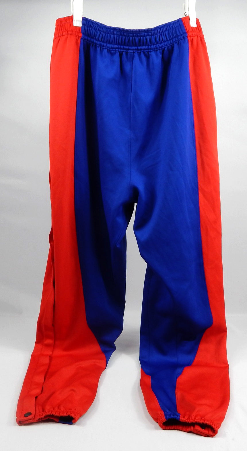 2023-24 Detroit Pistons Taj Gibson #67 Game Issued Blue Warm Up Pants XL 838 Pic2