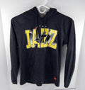 Youth Utah Jazz Authentic Grey Hoodie Sweatshirt Sportiqe NWT XL 82S