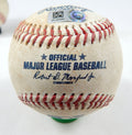 2023 Rays Nationals Game Used Baseball Garrett Cleavinger Dominic Smith Single