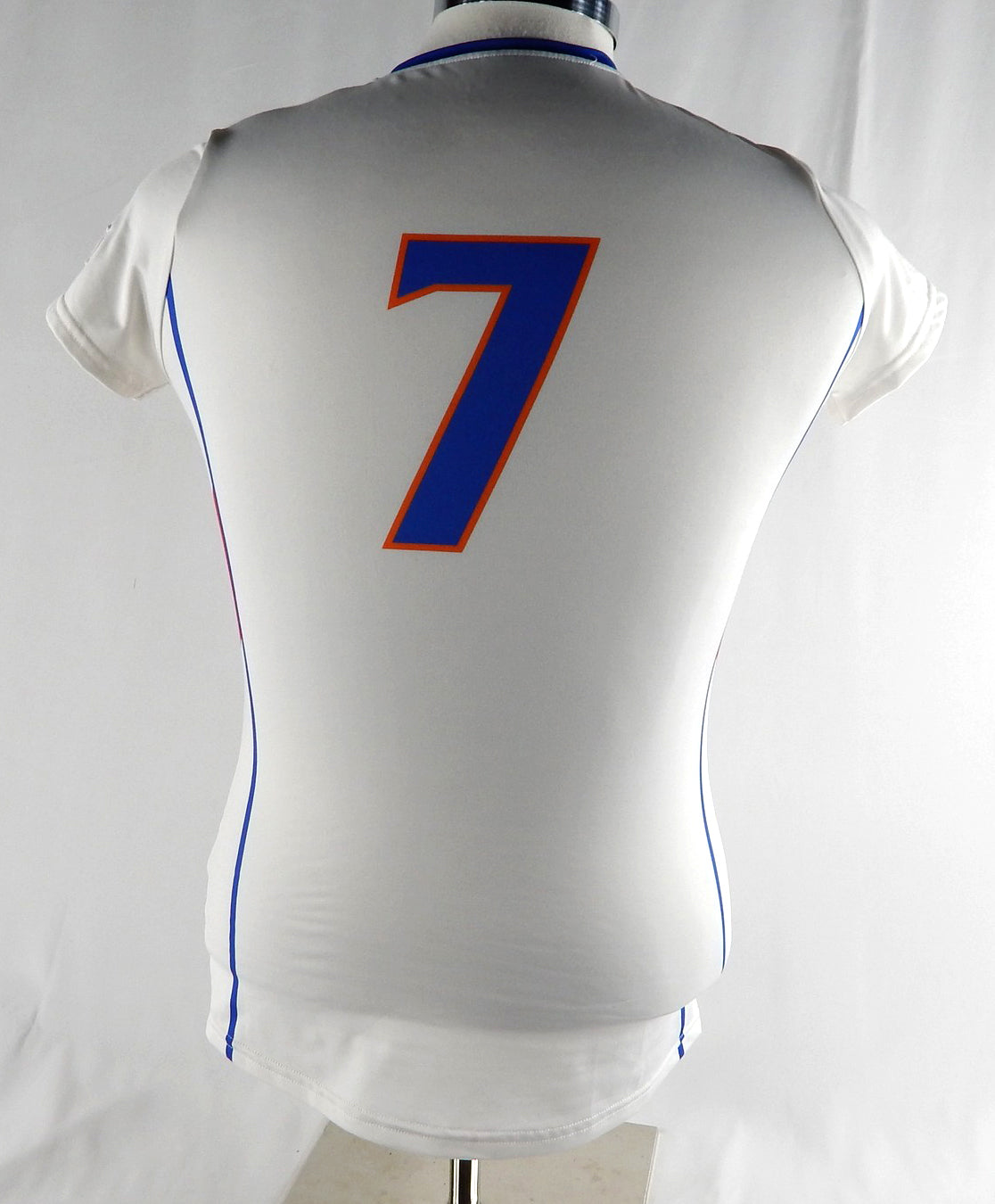 Boise State Broncos #7 Game Used White Jersey Womens Soccer S 766 Pic2