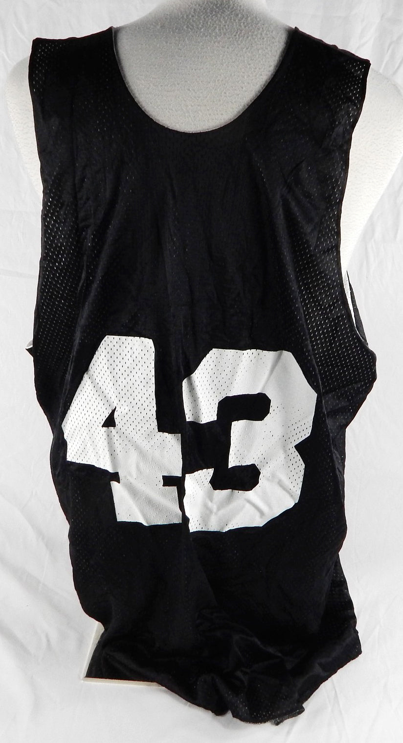 1990s Atlanta Hawks #43 Game Issued Black Practice Jersey XXXL 189 Pic2