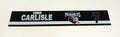 Manchester Monarchs Chris Carlisle #7 Game Used Black Locker Plate