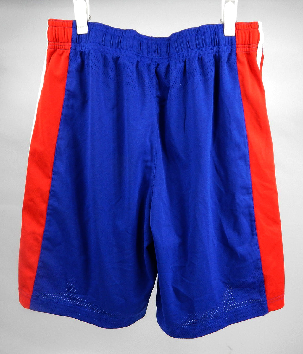 2023-24 Detroit Pistons Buddy Boeheim #35 Game Used Blue Shorts 38 842 Pic2