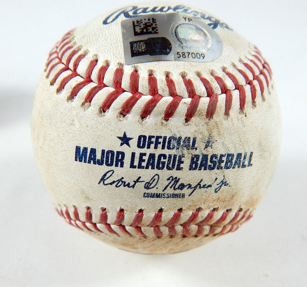 2023 Diamondbacks Nationals Game Used Baseball Corbin Rivera Walker Single 383