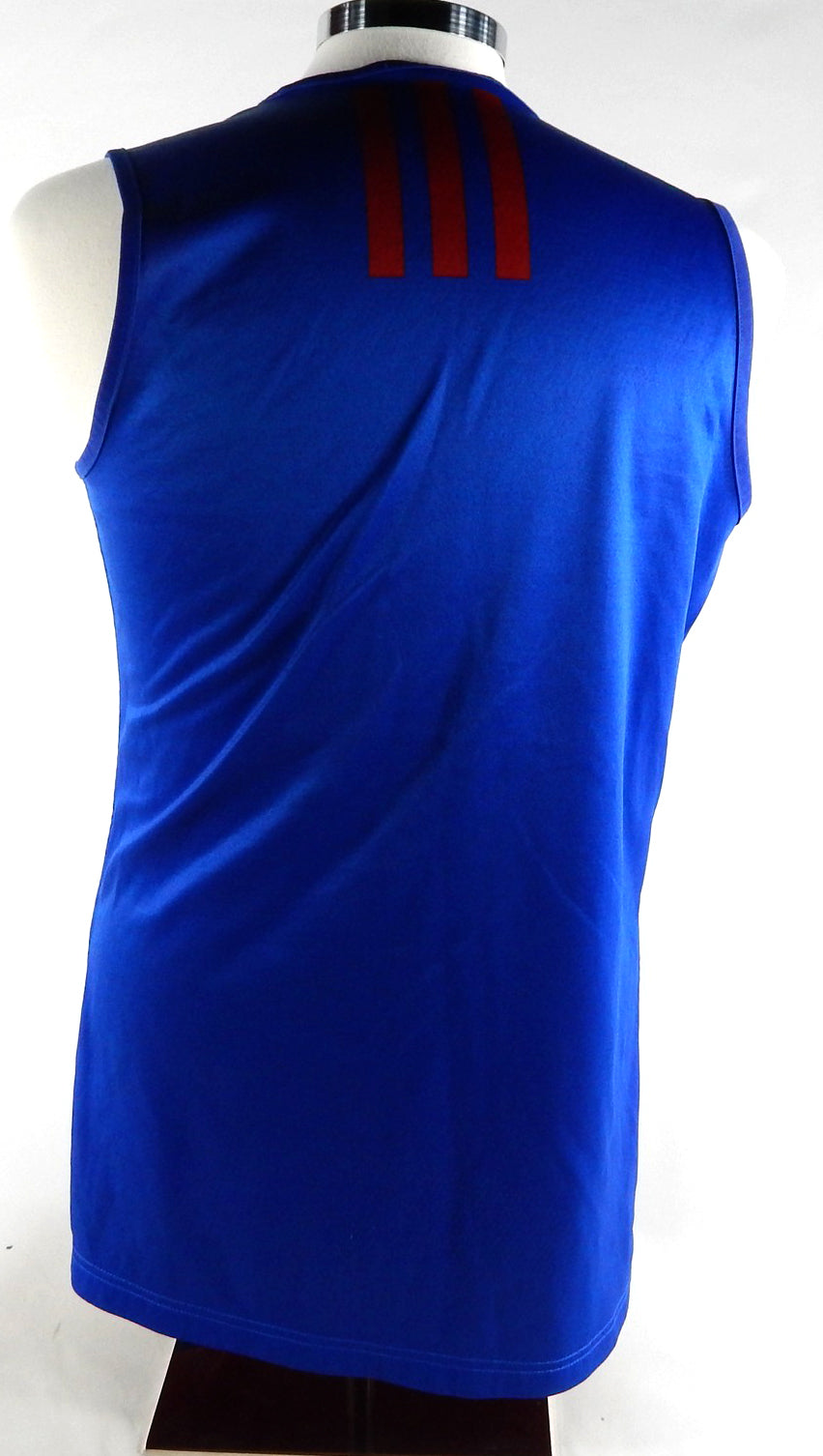 2023-24 Kansas Jayhawks Game Issued Blue Practice Jersey Basketball DP83030 Pic2