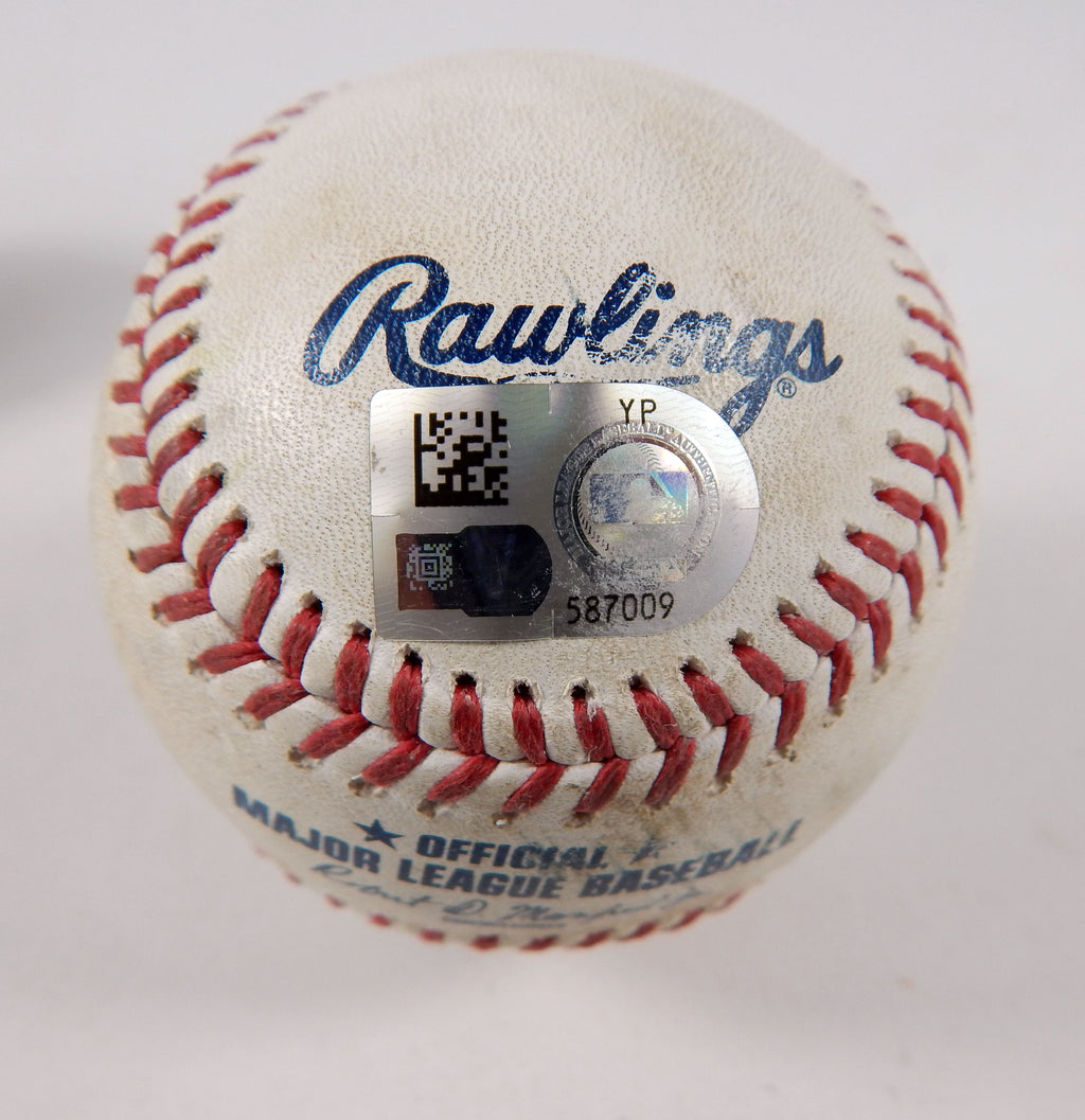 2023 Diamondbacks Nationals Game Used Baseball Corbin Rivera Walker Single 383 Pic2