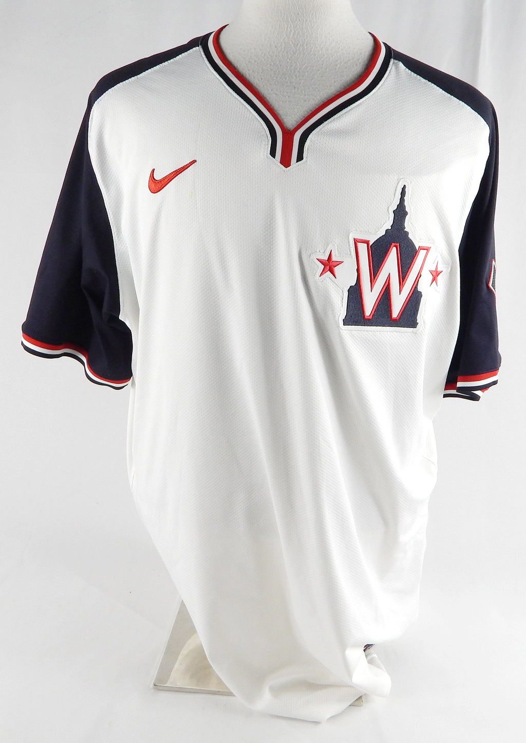 2024 Washington Nationals Trevor Williams #32 Game Issued White Jersey DC Alt 0