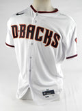 2023 Arizona Diamondbacks Drew Ellis GameIssued White Jersey 46 DP71053