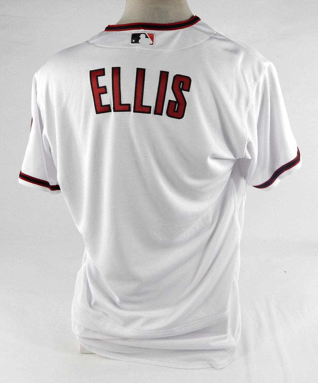 2023 Arizona Diamondbacks Drew Ellis GameIssued White Jersey 46 DP71053 Pic2