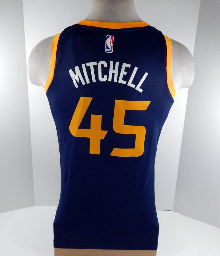 2018 Men's Utah Jazz Donovan Mitchell #45 Swingman Navy Jersey Nike NWT 40 7 Pic2