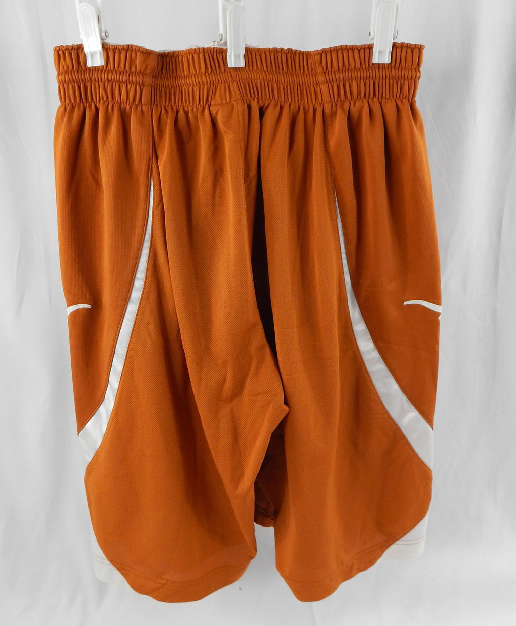 2000s Texas Longhorns #14 Game Used Orange Shorts Basketball M 828 Pic2