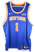 Obi Toppin #1 New York Knicks Nike Connect Swingman Squarespace Jersey 48 L