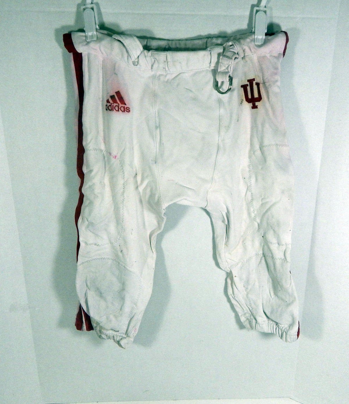 Indiana Hoosiers #68 Game Used White Pants 3XL DP62455