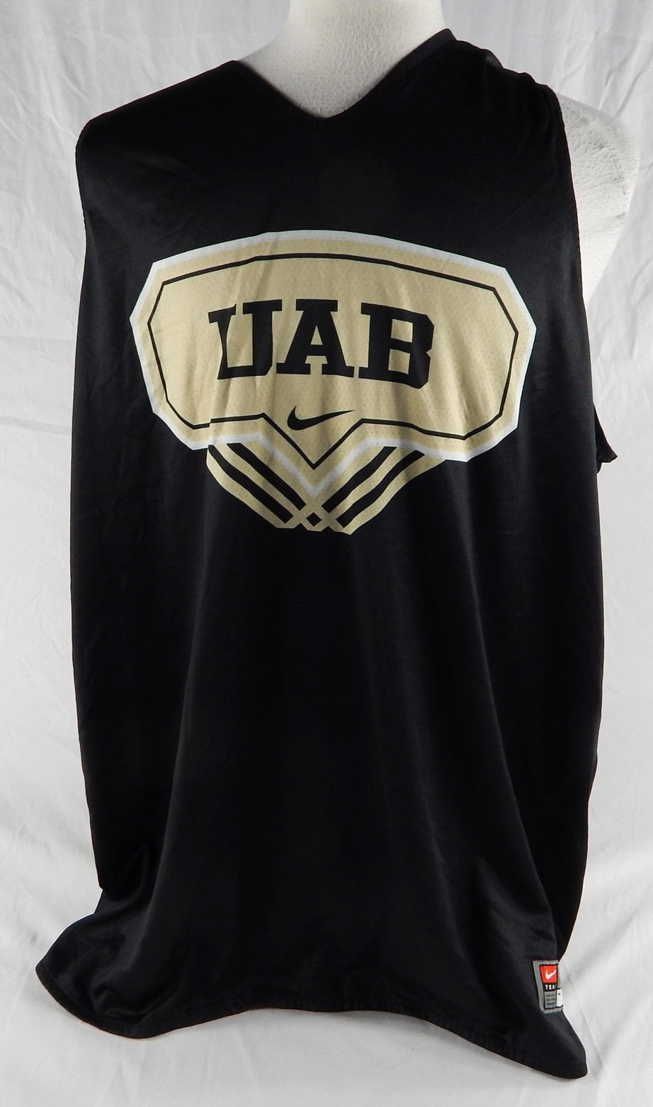 2000s UAB Blazers #4 Game Used Black Practice Jersey Basketball 3XL 194