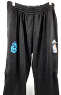 Charlotte Hornets #19 Game Used Black Warm Up Pants XL 443