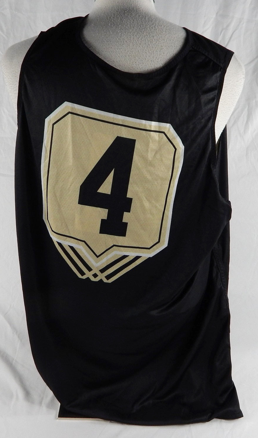 2000s UAB Blazers #4 Game Used Black Practice Jersey Basketball 3XL 194 Pic2