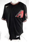 2020 Arizona Diamondbacks Blank Game Issued Black Jersey Nike 50 900
