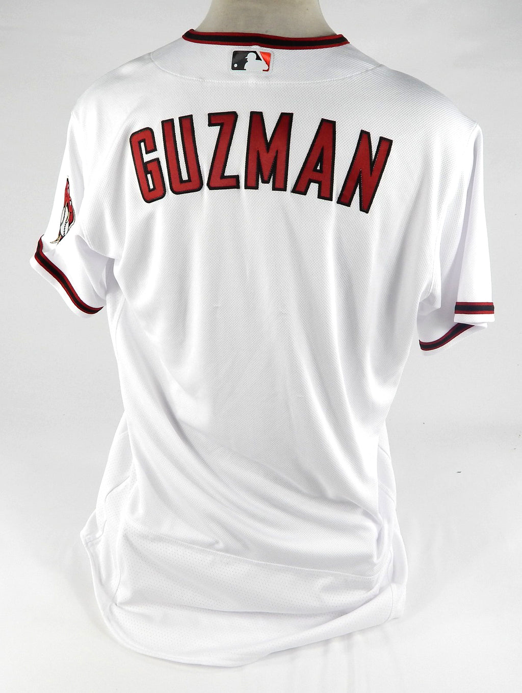 2023 Arizona Diamondbacks Alvin Guzman Game Issued White Jersey 46 DP71057 Pic2