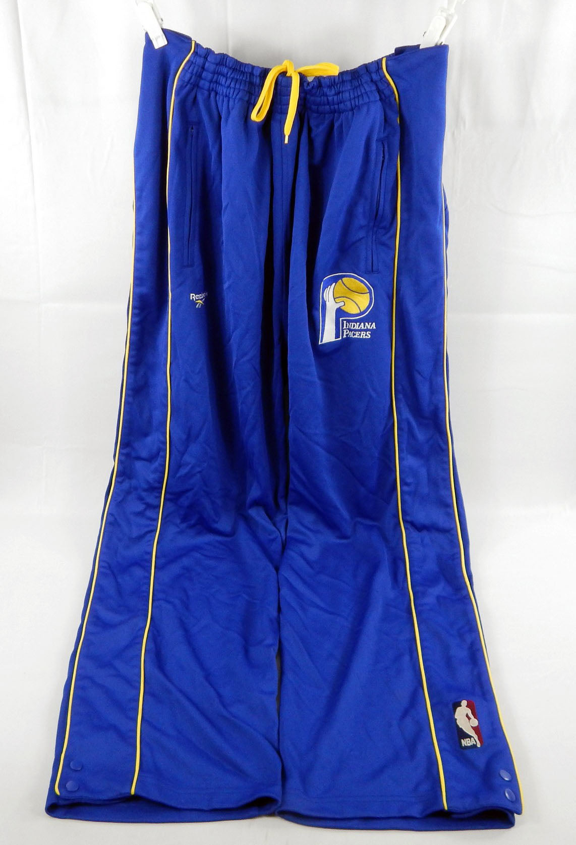 2004-05 Indiana Pacers Austin Croshere #44 Game Used Blue Warm Up Pants HWC 3XL6