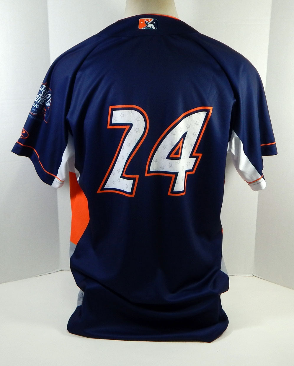 2020 Midwest League All Star Game Western Team #24 Game Issued Navy Jersey 17