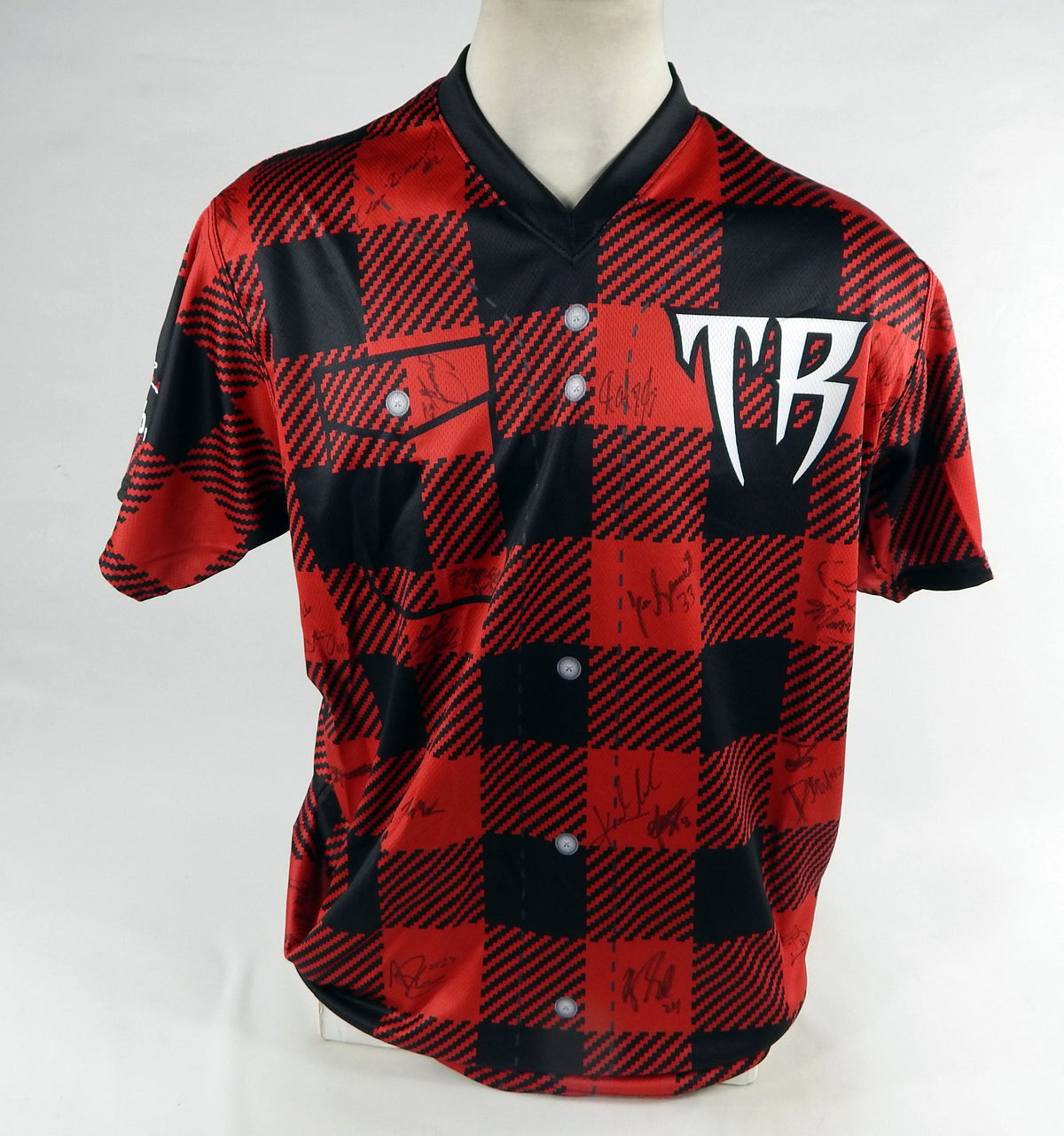 2022 Wisconsin Timber Rattlers #22 Game Used Signed Red Jersey Yooper Night 48 7