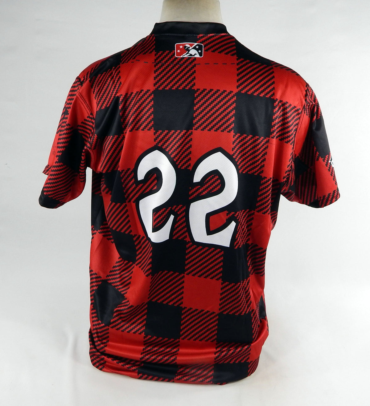 2022 Wisconsin Timber Rattlers #22 Game Used Signed Red Jersey Yooper Night 48 7 Pic2