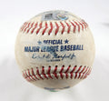 2023 Marlins Nationals Game Used Baseball Braxton Garrett Luis Garcia Ground Out