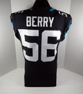 2020 Jacksonville Jaguars Rashod Berry #56 Game Issued Black Jersey 42 DP75425