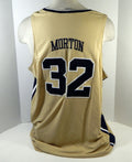 2008-09 Oral Roberts Golden Eagles Tim Morton #32 Game Used Gold Jersey 2XL 5819