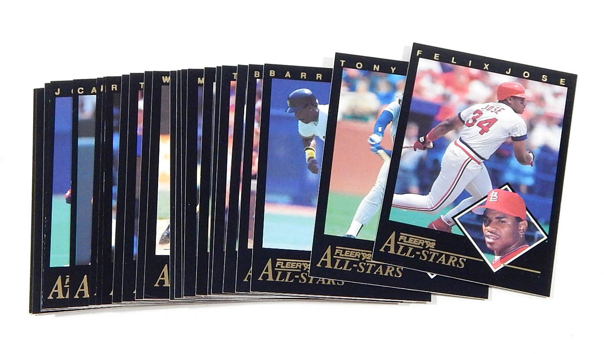 1992 Fleer All-Stars Baseball Insert Set (24) Ken Griffey Jr. Pic2