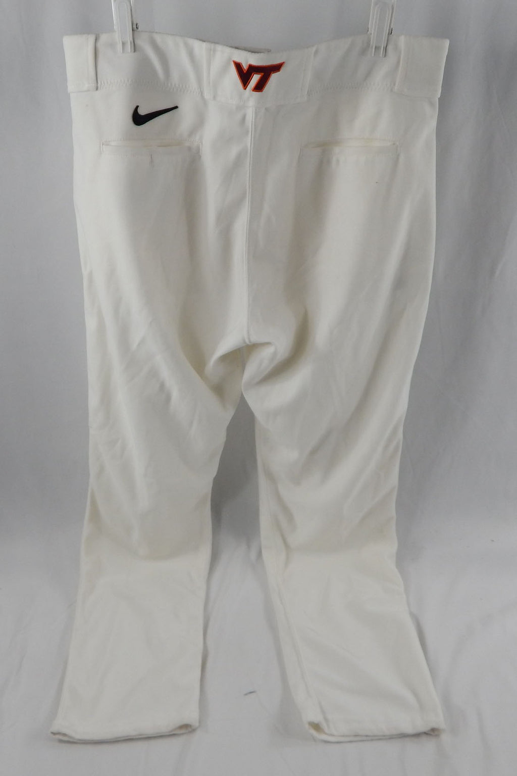 Virginia Tech Hokies Game Issued White Pants 38 836 Pic2