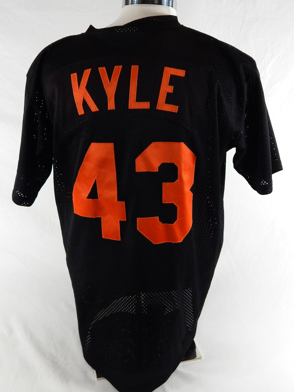 2000s Baltimore Orioles Kyle #43 Game Used Black Jersey ST BP L 454 Pic2