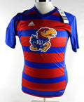 2013 Kansas Jayhawks Blank Game Issued White Jersey Soccer M 042