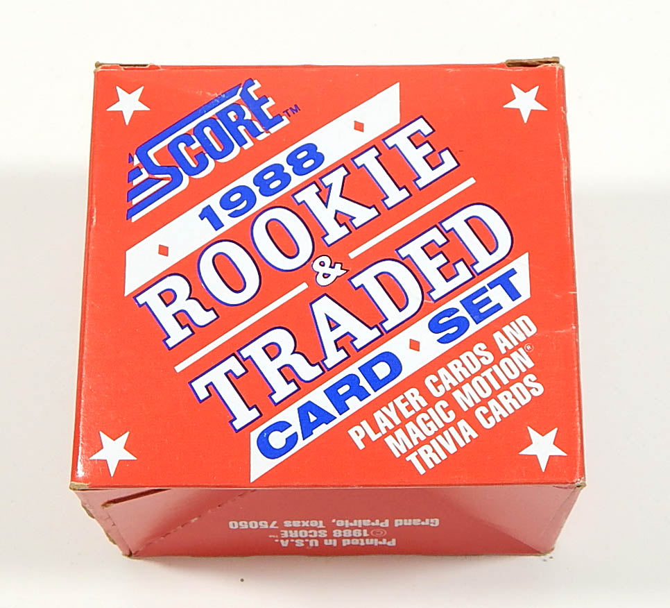 1988 Score Rookie & Traded Baseball Open Factory Set (110) Biggio Alomar