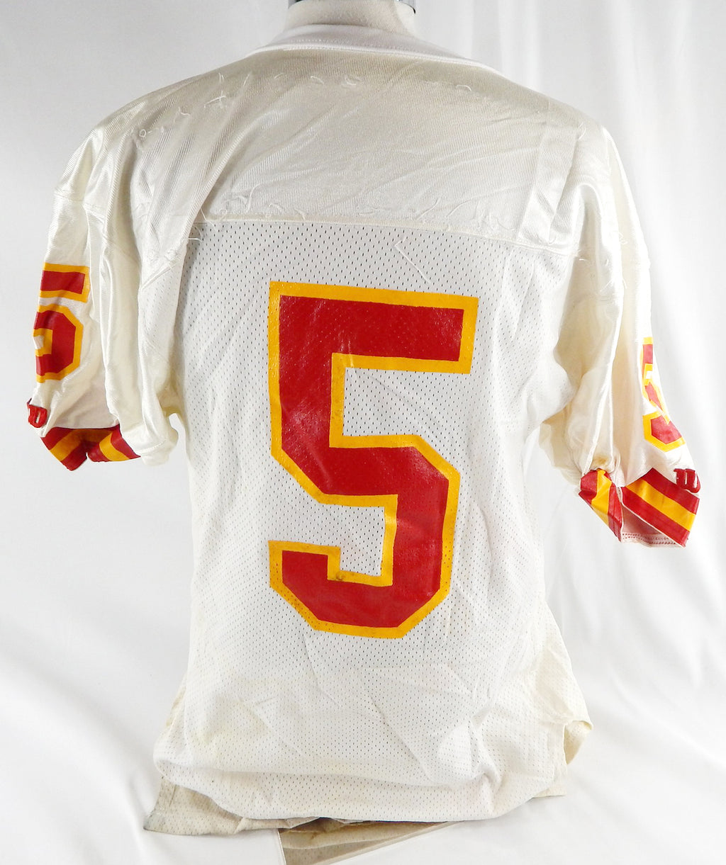Kansas City Chiefs #5 Game Issued White Jersey NP R 42 718 Pic2