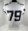2020 Jacksonville Jaguars #79 Game Issued White Jersey Nameplate Removed 46+4 31