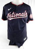 2024 Washington Nationals Robert Gsellman #65 Game Issued Navy Jersey 48 224