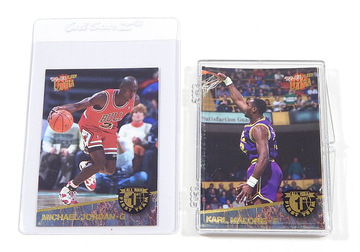 1992-93 Fleer Ultra All NBA First Team Insert Set (15) Michael Jordan Barkley