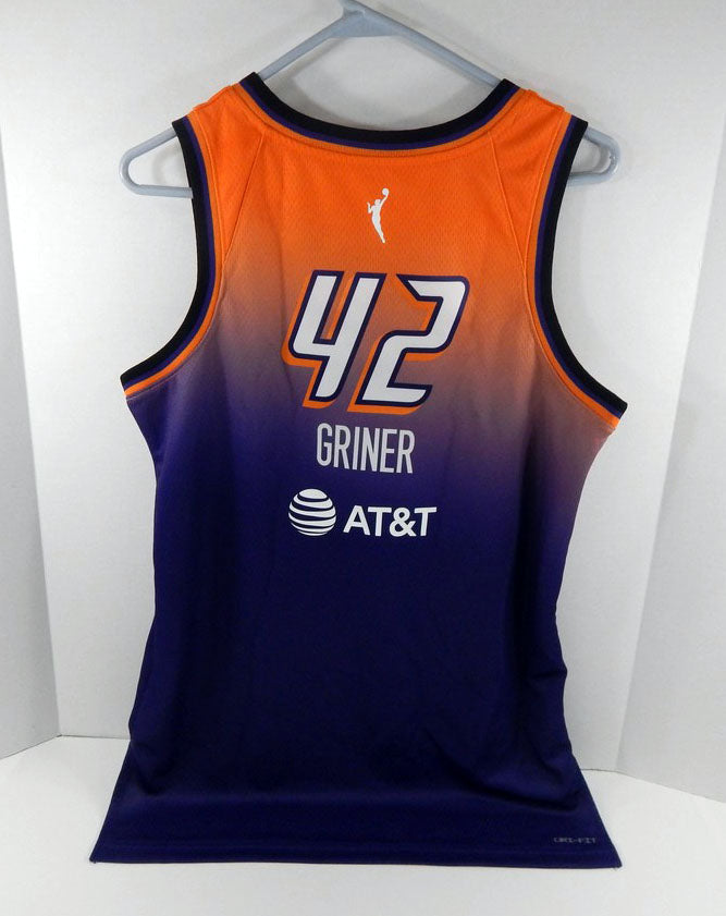Womens Phoenix Mercury Brittney Griner #42 Swingman Purple Jersey Nike NWT S 3 Pic2