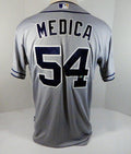 2014 San Diego Padres Tommy Medica #54 Game Issued Grey Jersey JC Patch SDP0940