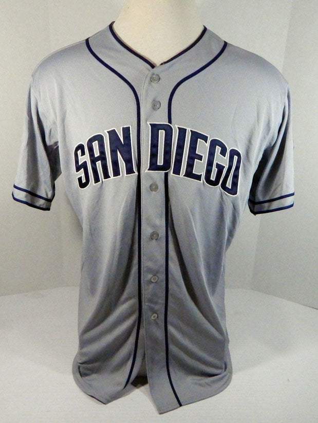 2014 San Diego Padres Tommy Medica #54 Game Issued Grey Jersey JC Patch SDP0940 Pic2