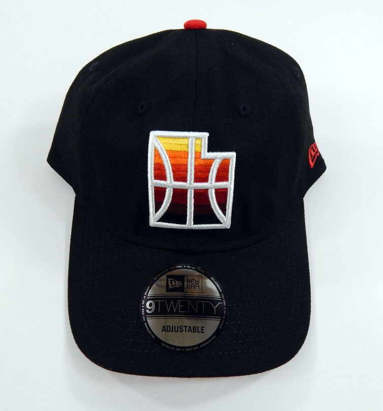 Unisex Utah Jazz Authentic Black Hat State Adjustable New Era 9Forty NWT OS 02S
