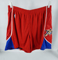 2000s Philadelphia 76ers #11 Game Used Red Shorts 46 DP72758