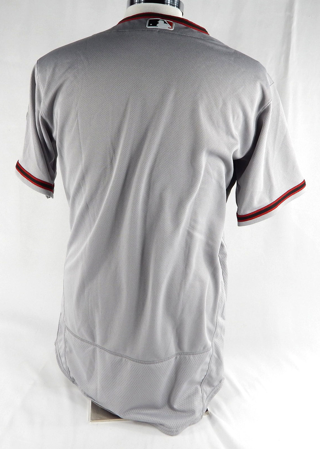 2021 Arizona Diamondbacks Blank # Game Issued Grey Jersey Nike 42 922 Pic2